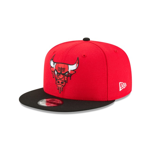 CHICAGO BULLS MELTING LOGO 9FIFTY SNAPBACK